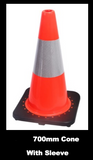Orange PVC Traffic Cone