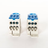 Din Rail Terminal Block Distribution Box UKK-125A Universal Power Junction Box