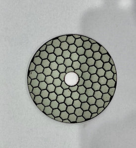 Hex Wet/Dry Resin Pads 100mm and 125mm Diameter, Grits 50/100/200/400/800/1500/300