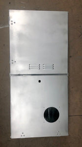 Combination Box Gas and Electric Galvanised with Window and Lock or without