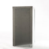 KIT - FRP Pole 2.4m , Meter Box 5 Half Box 450x225 Galvanized, with Window & Lock