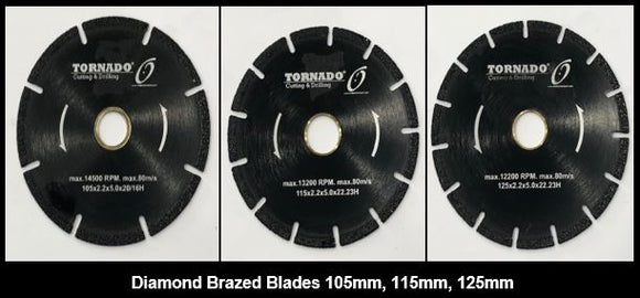 Diamond Brazed Blades