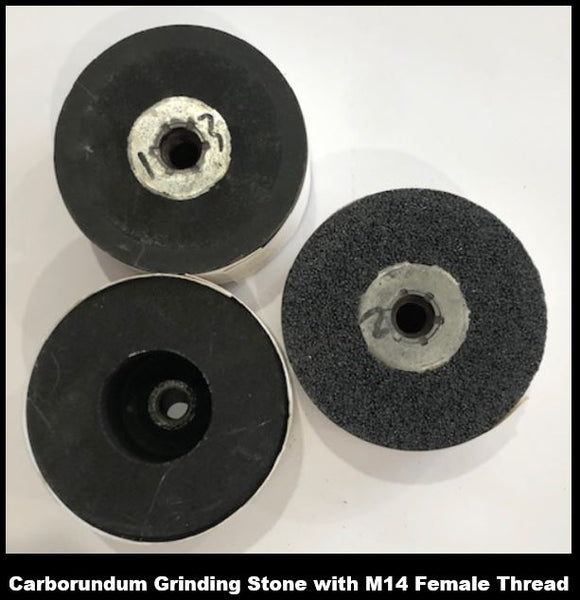 Carborundum Grinding & Polishing Stone 100mm M14 Female Thread