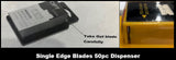 Single Edge Razor Blades 50pcs Dispenser Scraper Blades