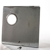 Galvanised Lid/Door for Meter Box 4 Complete with Window & Lock